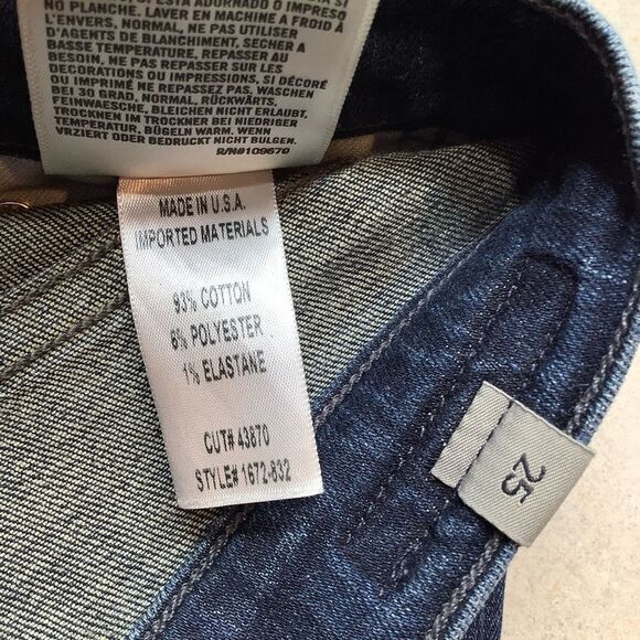 Citizens Of Humanity Rocket High Rise Skinny 25 Released Split Hem‎ - Picture 6 of 7